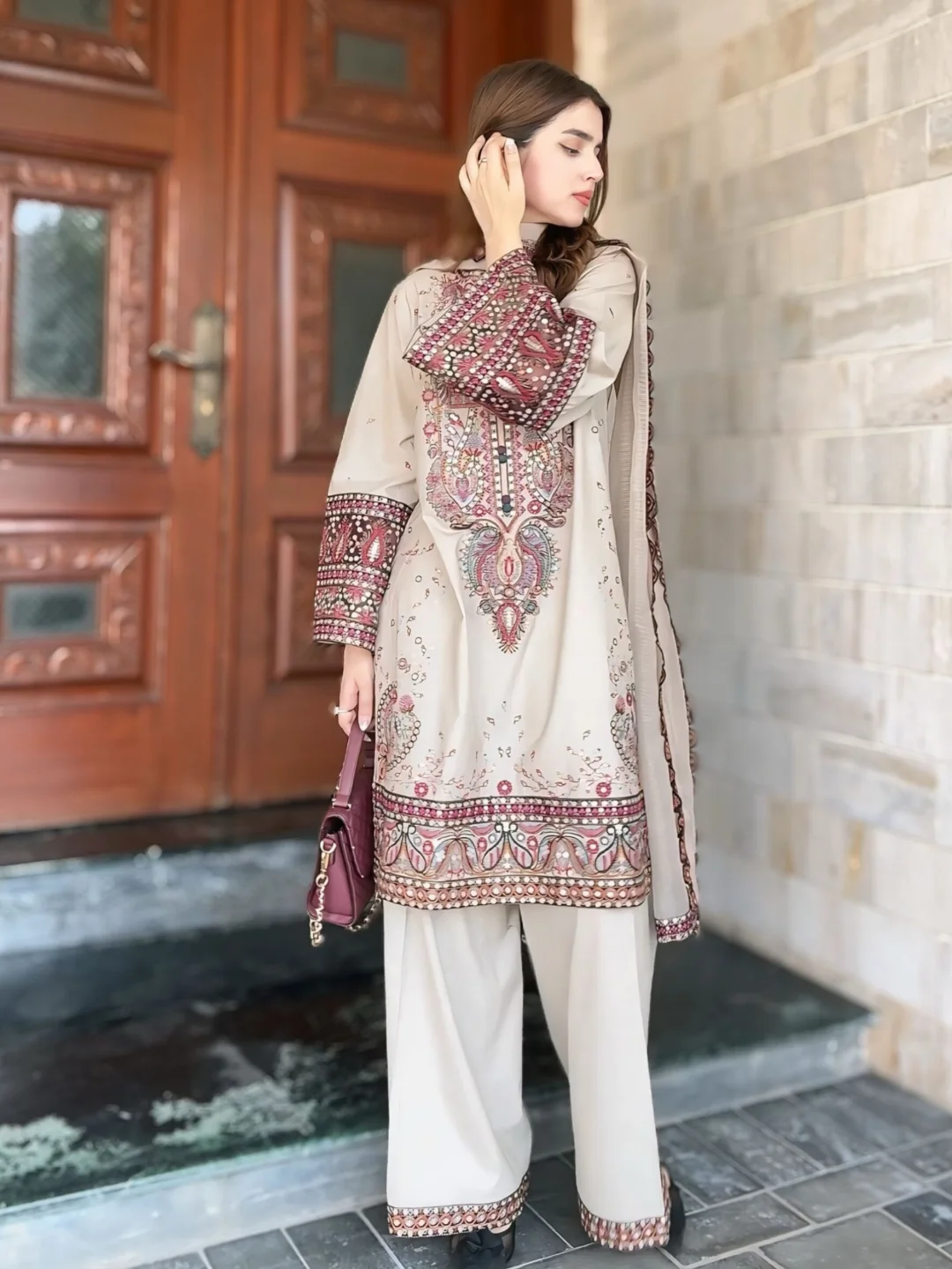 Premium Embroidery Three Pices - Image 3